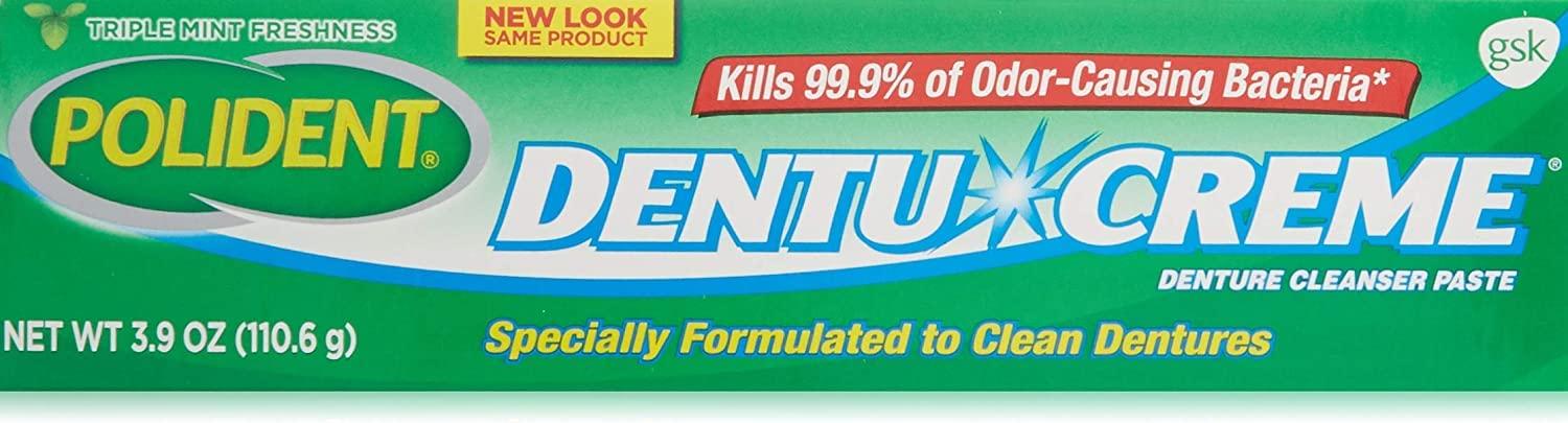 Polident Polident Dentu-Cream Denture Cleansing Toothpaste - 3.9 Oz.