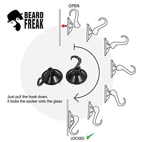 Beard Freak Beard Freak Trimming Catcher with Unique Carry Bag - Black Apron