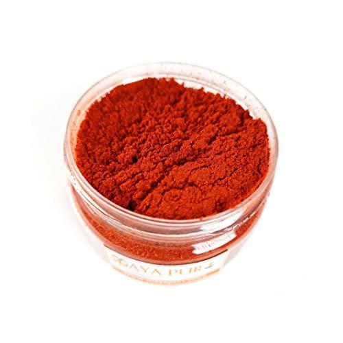 MAYAPURI MAYAPURI Lal Chandan Powder/Rakta Chandan Gura/Red Sandalwood Dust for Puja, Tika/Tilak
