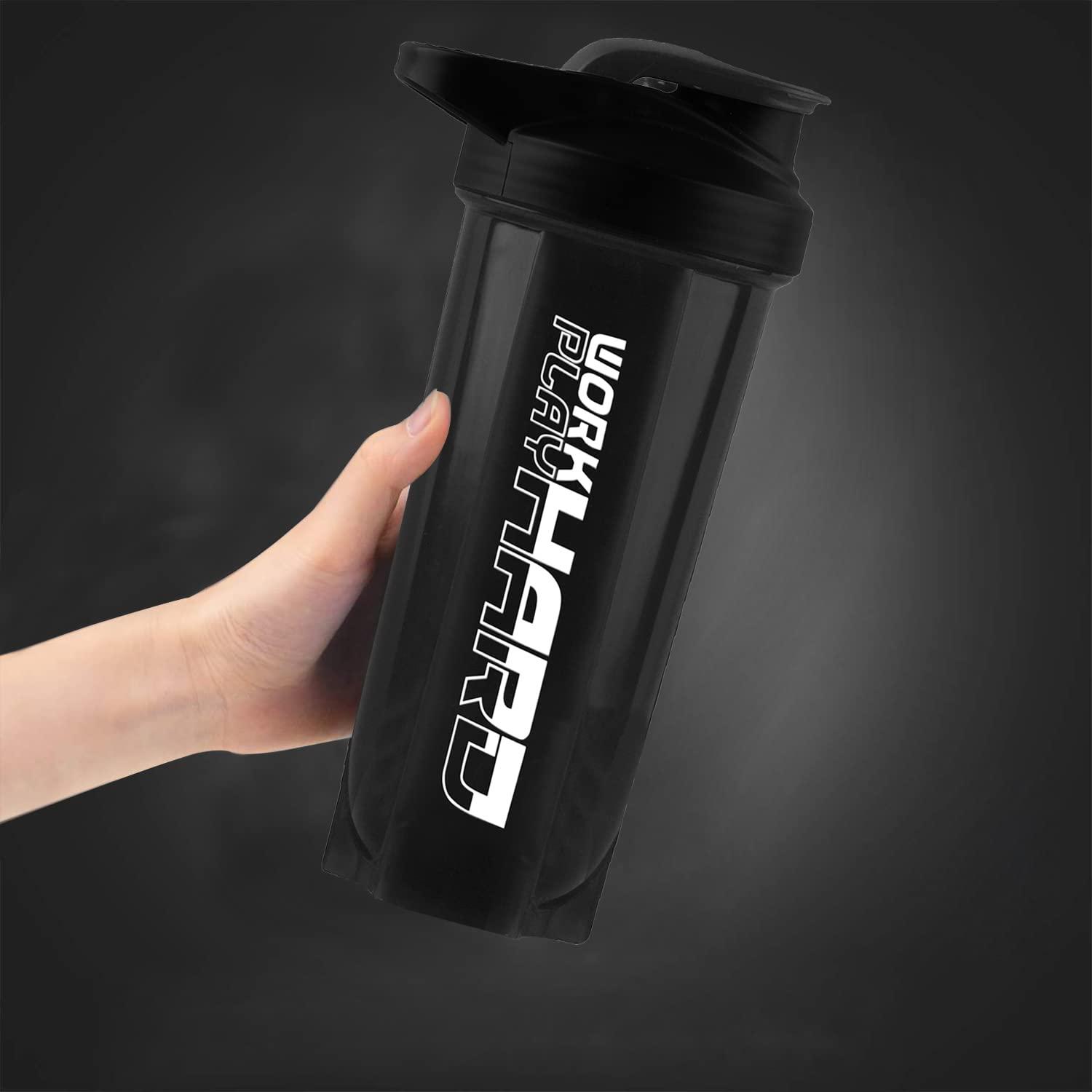 COOL INDIANS COOL INDIANS Gym Shaker Bottle, Shaker Bottles For Protein Shake 100% Leakproof Guarantee Protein Shaker|Sipper Bottle, Ideal For Protein, Pre Workout And Water BPA Free Material