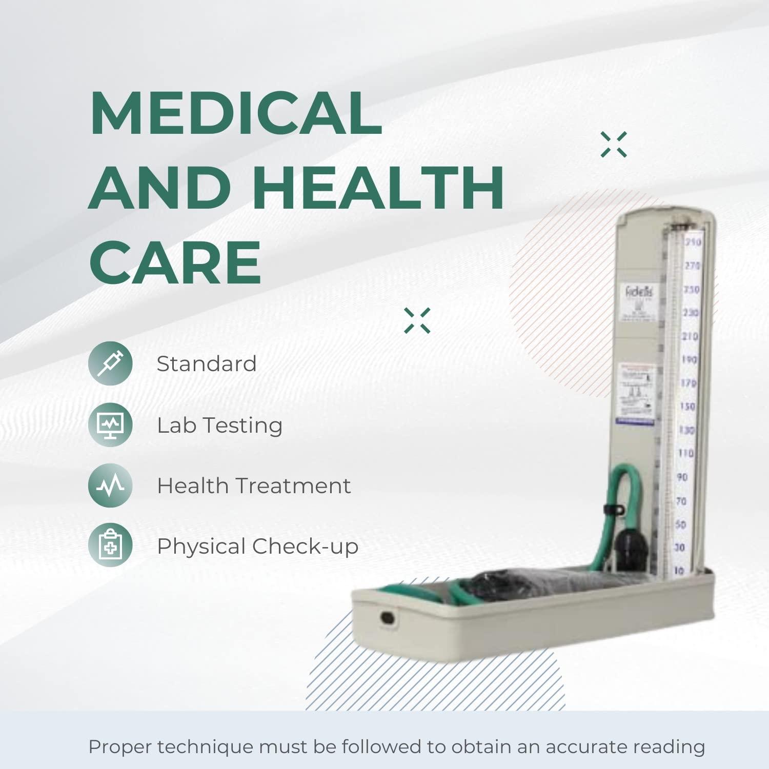 FIDELIS HEALTHCARE FIDELIS HEALTHCARE Mercury BP Desk Sphygmomanometer Upper Arm Bp Monitor.