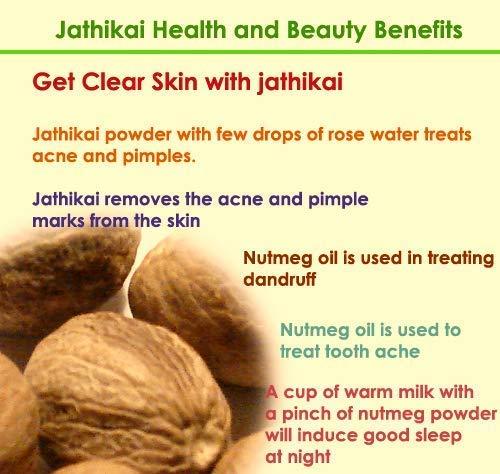 SAARA Saara HERBAL FRESH Jathikai Powder,100g, Nutmeg Powder, Jaifal,Jathikka, Jajikaya Powder For Hair & Face,(pack of 1 x 100g)
