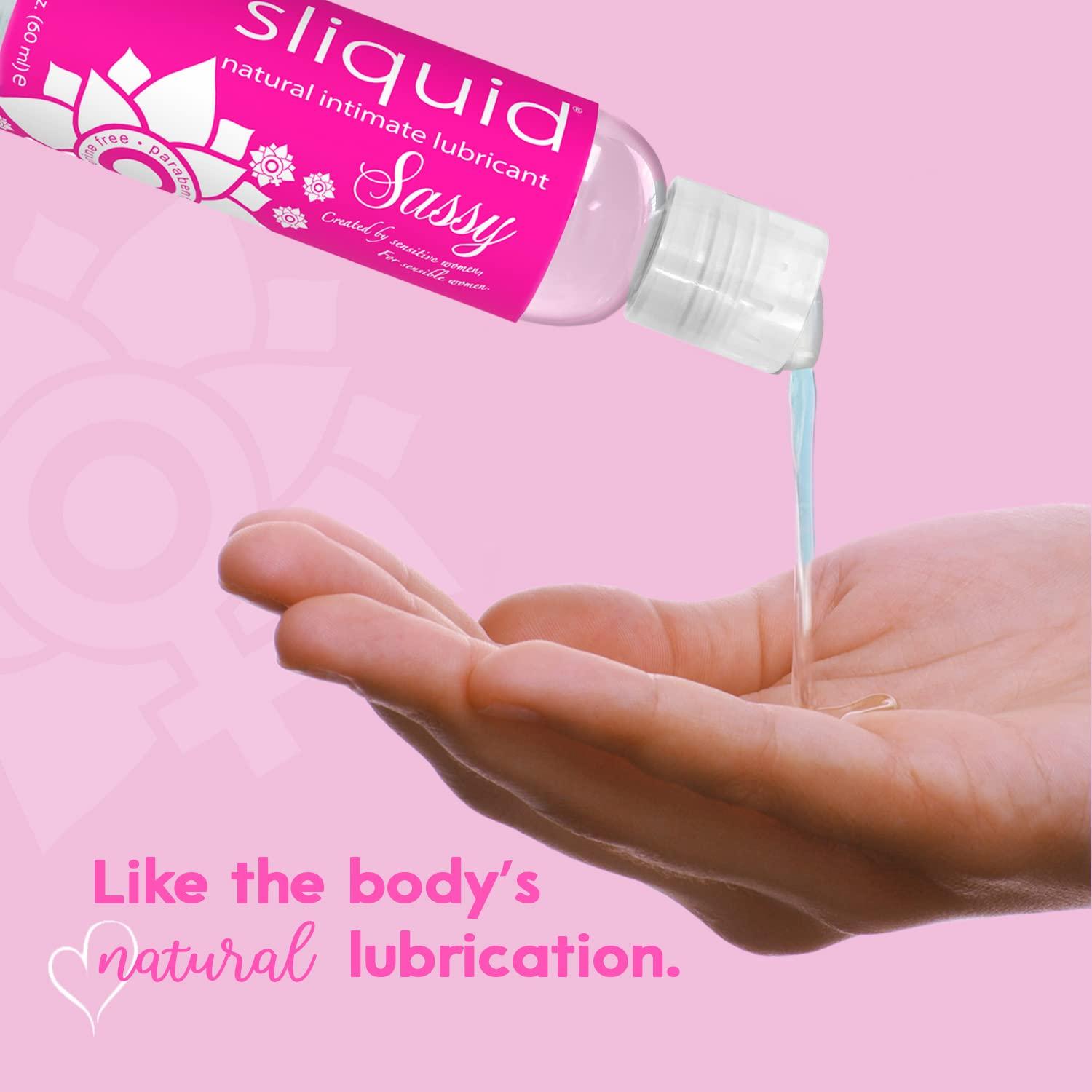 Sliquid Sliquid Naturals Sassy Glide 2oz by Sliquid Lubricants