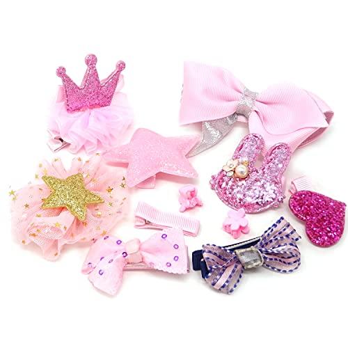 HONBAY Honbay 50PCS 4.5cm/1.77inch Silver Tone Single Prong Metal Alligator Hair Clip Flat Top with Teeth for Arts & Crafts Projects, Dry Hanging Clothing, Office Paper Document Organization,Hair Care