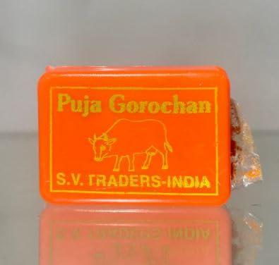 Generic Gorojanam- Gorochan- Gorochar- Gorojan- Vashikaran- Pooja Gorojanam Powder- 1pcs- Dhanvant Herbal Shop
