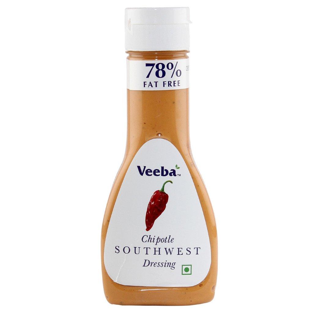 VEEBA Veeba Chipotle Southwest Dressing, 300g with Ranch Dressing, 300g and Sweet Onion Sauce, 350g