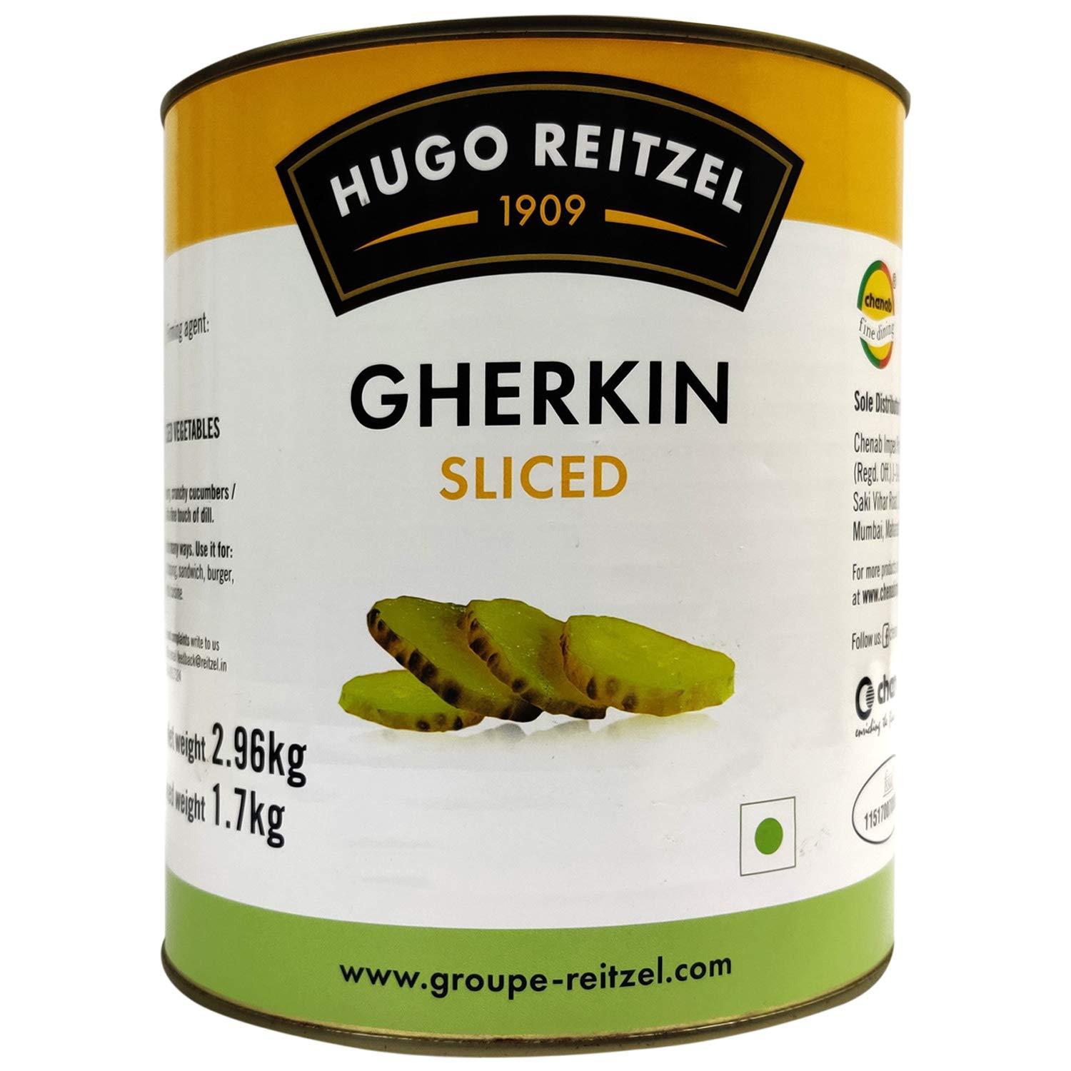 Hugoreitzel Hugo Reitzel Sliced Gherkins, 2.96kg