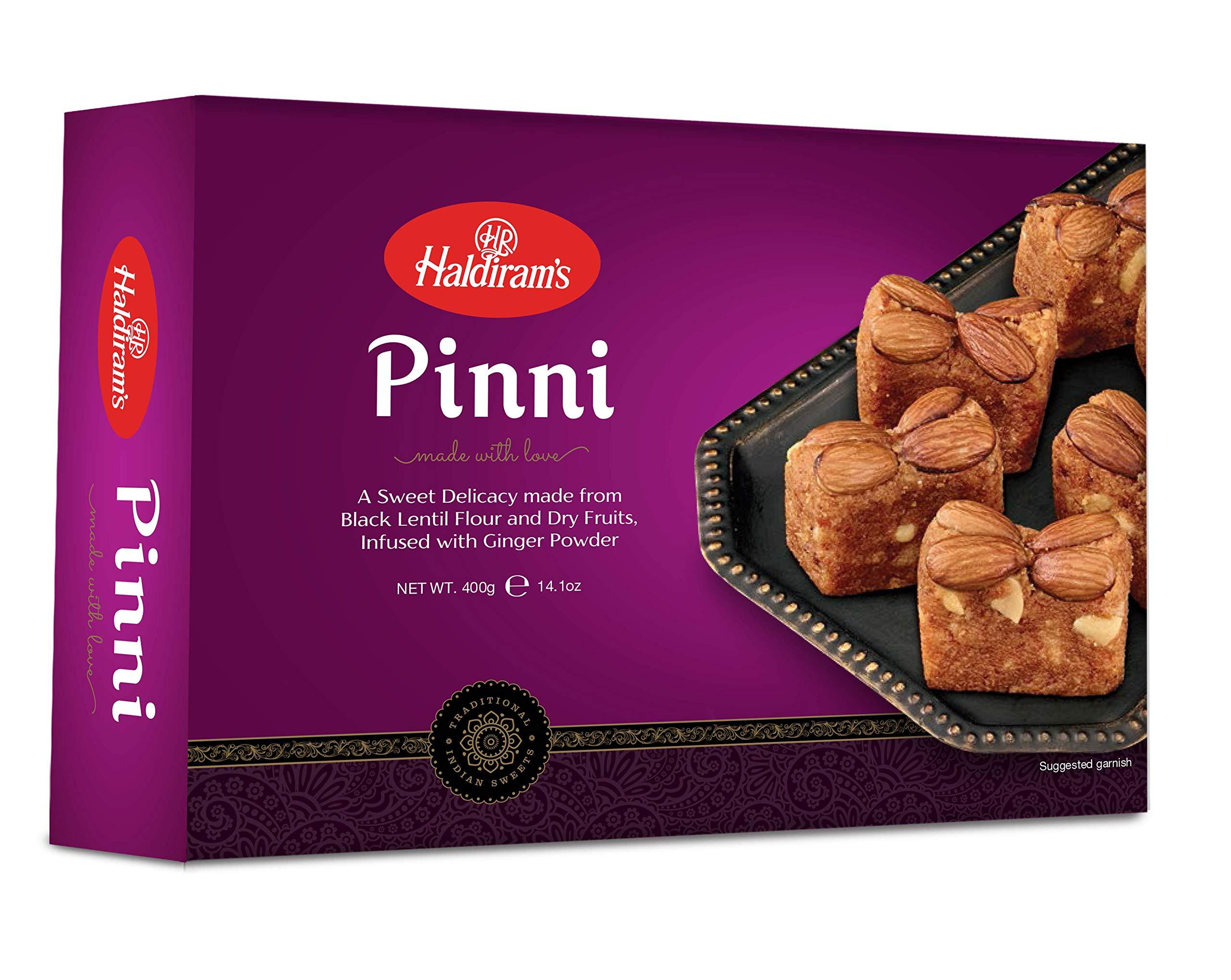 Feastive Celebrations Feastive Celebrations Haldiram\'s Pinni Hamper with Diyas, Shubh Laabh, Lakshmi charan, Swastik. With Complimentary Surprise Gift