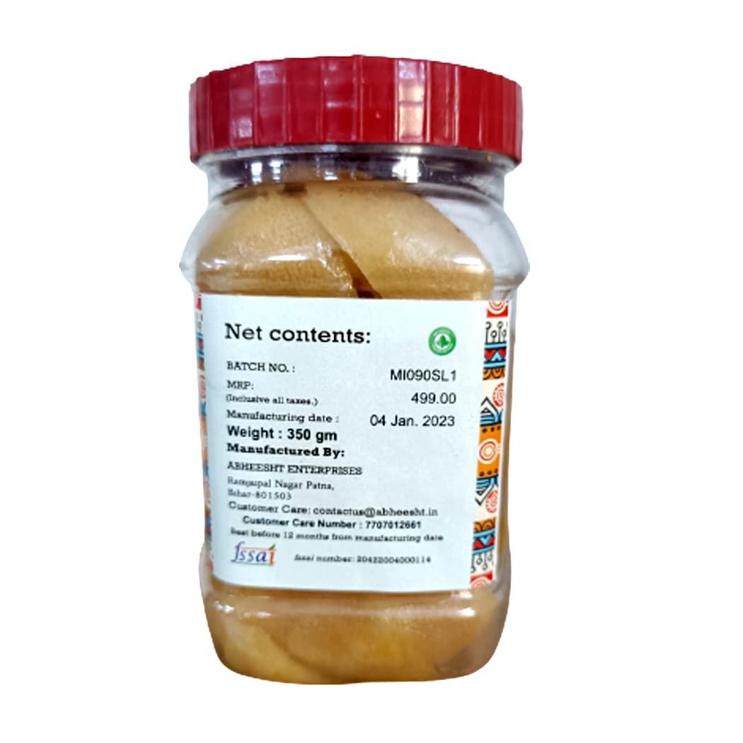 Abheesht Abheesht Salt Lemon Pickle 400g | Homemade Traditional Achar | Nimbu Nimki Achar | Pickles in Sun Dry