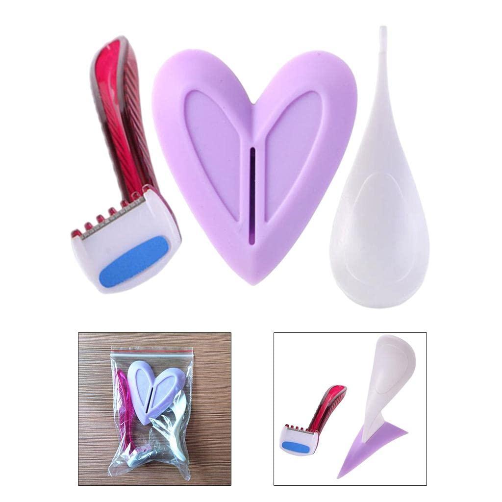 LOSA LOSA Bikini Razor Shaver Shaping Tool for Pubic Hair and Skin Heart