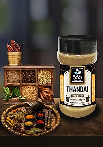 365 STORE TO DOOR 365 STORE TO DOOR Indian Spice – Thandai Masala, 100 gm. | Homemade Powdered | for Healthy Cooking | Ready to use | All Seasonings Spices | Pure & Hygiene | Spice Mix – Pack of 1