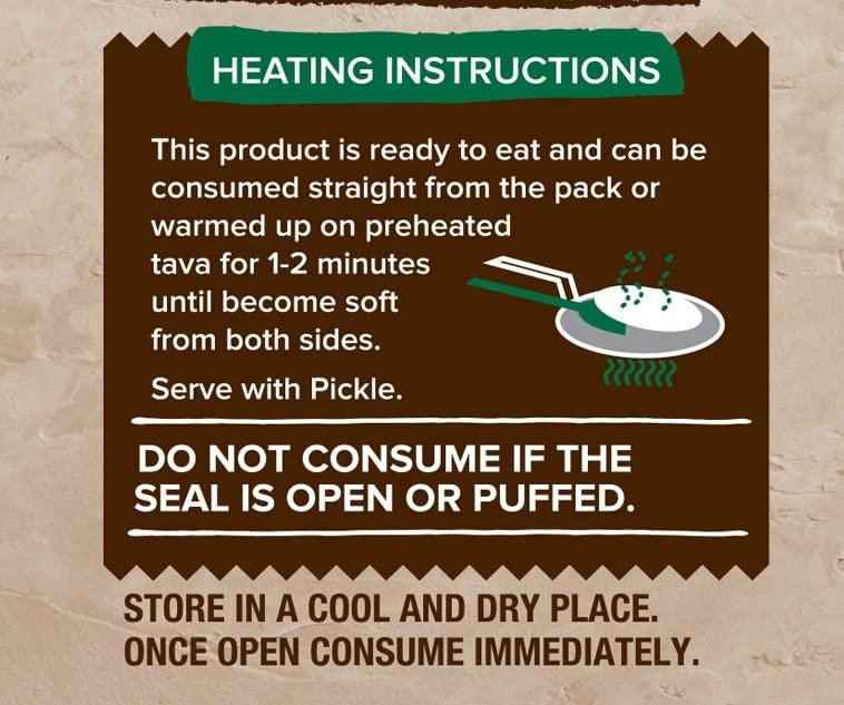 Haldiram's Haldirams Nagpur Jeera Thepla 200 gm (Pack of 2), Dal tadka 300gm, Choley Chawal 350 gm (Minute Khana- Ready to eat)