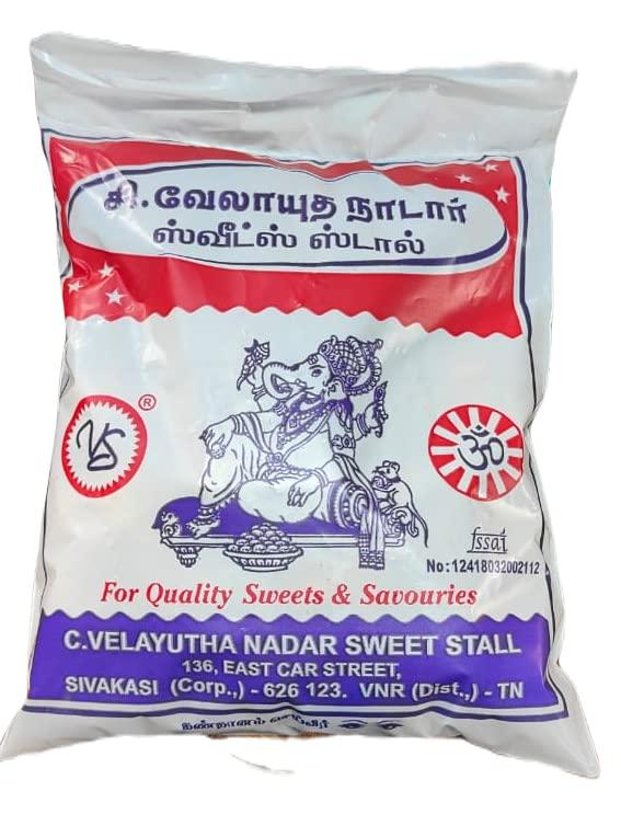 Shri.C.VELAYUTHA NADAR SWEETS Velayuthanadar Sweets Mixture Namkeen Snacks Varieties | (Sivakasi Velayutha Nadar Famous Style, 1 Kg (1000 Grams))