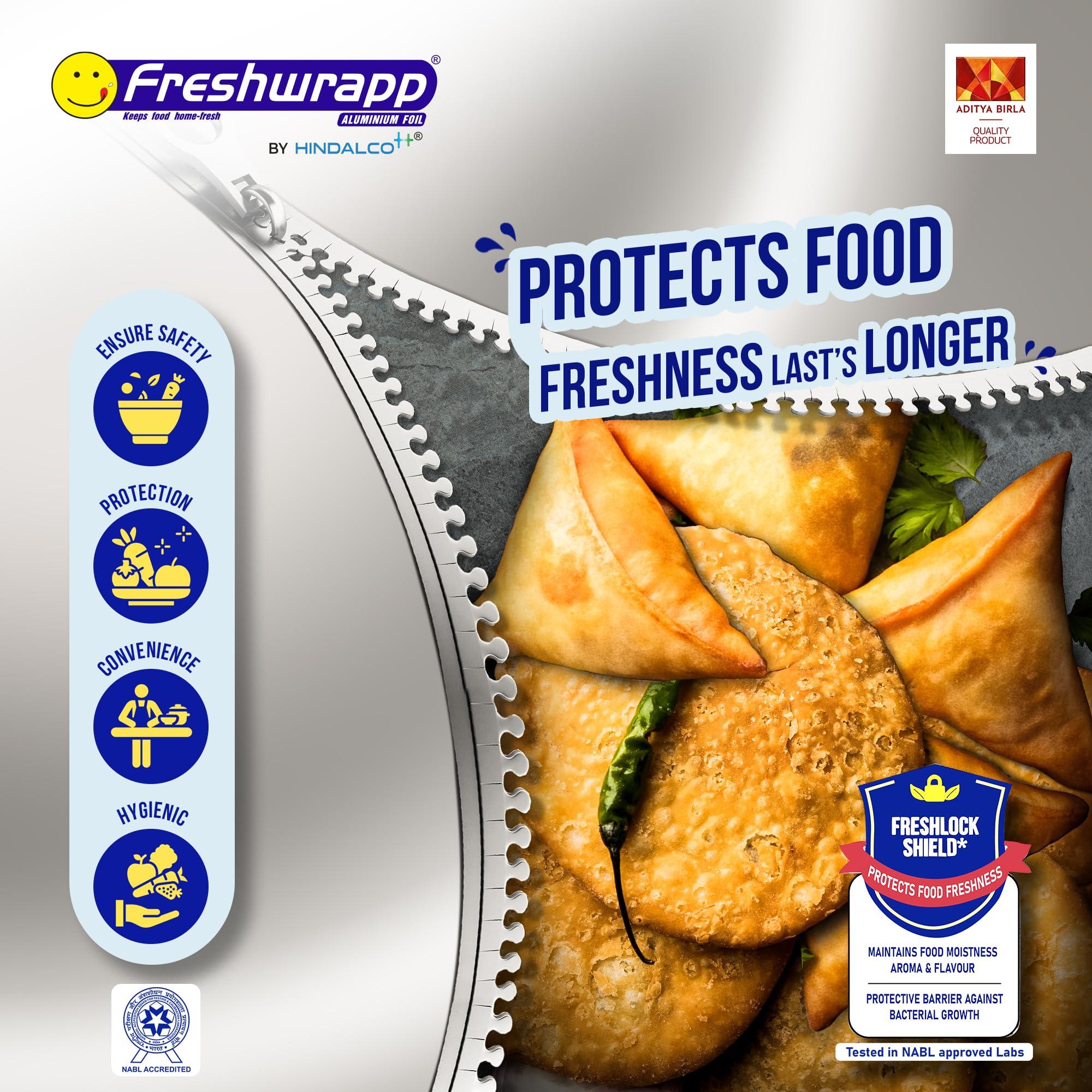 HINDALCO Freshwrapp 18 m Standard Aluminium Foil