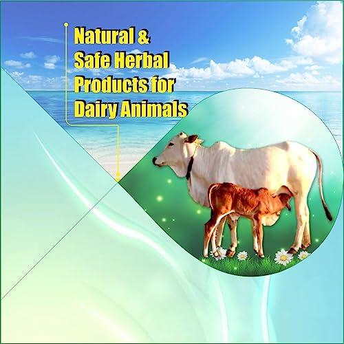 AYURVET Ayurvet Diaroak Cattle Feed Supplement for Cows & Buffaloes All Animals (Powder 1Kg) 2 Free Ruchamax Tonic Powder 30 GM