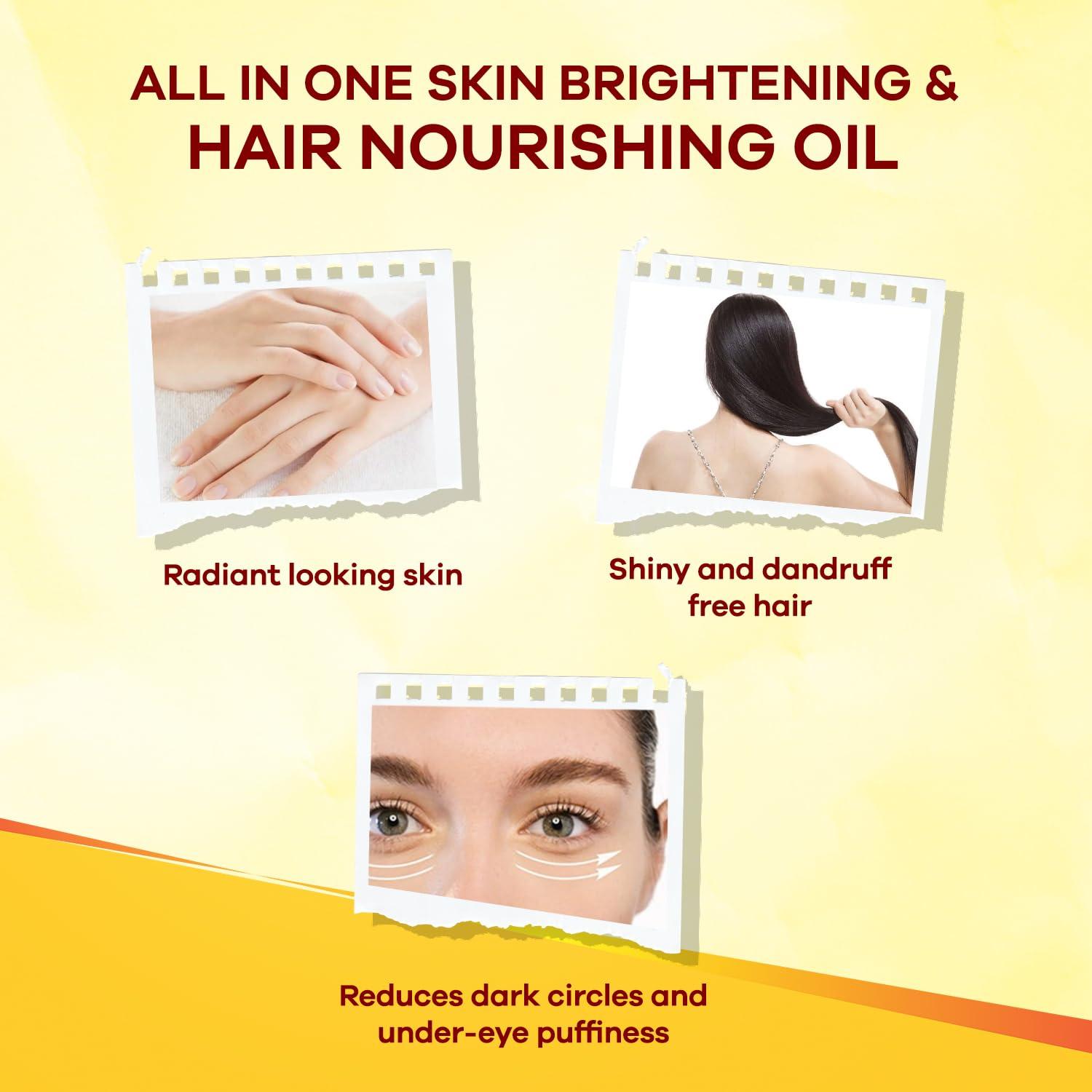 TORQUE Torque Badam Rogan Oil | Sweet Almond Oil 100% Pure and Cold Pressed For Hair and Skin| Badam Roghan Oil (50 ML-Pack of 1)