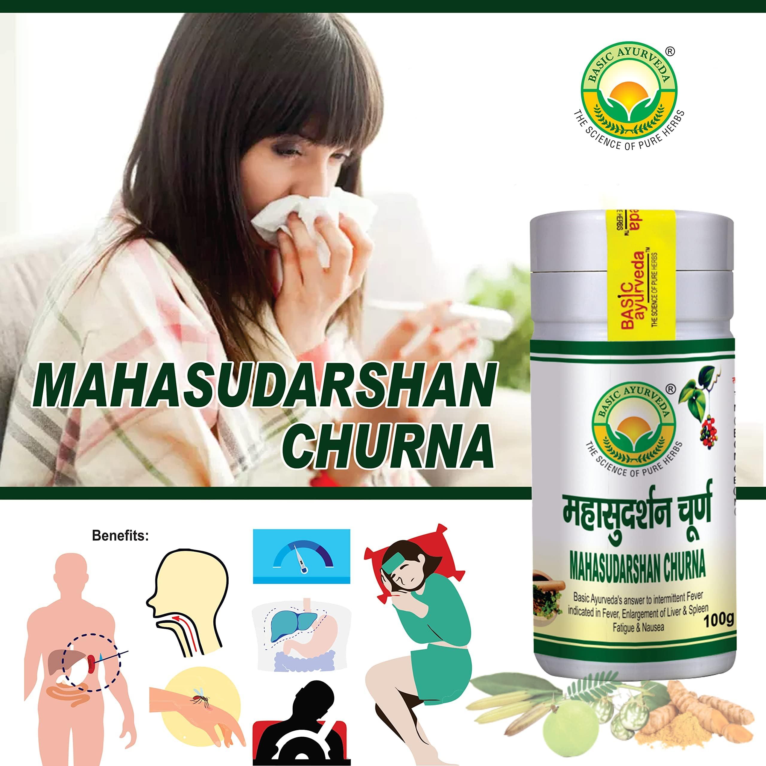 BASIC AYURVEDA mahasudarshan churna