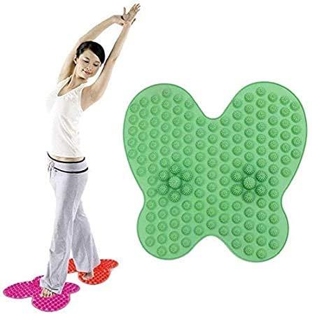 Cyrox Cyrox Acupressure Foot Massage Mat | Reflexology Therapy Foot Massage Mat | Foot Relax Acupuncture Mat | Pain Relief Foot Massage (1)