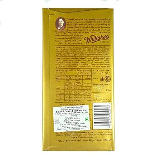 Whittaker"s Whittakers Hazelnut Block