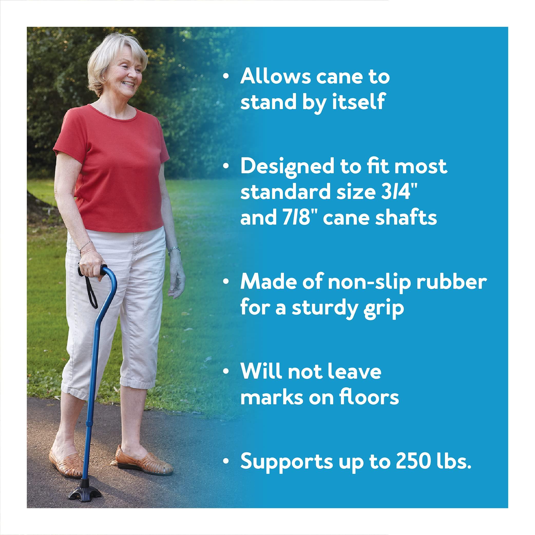 Carex Carex Health Brands Self Standing Cane Tip