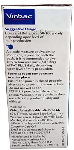 Generic Fat Plus Nutritional Supplements for Rumen Fermentation and Optimum Fat Content Powder Form (1Kg)-1Count