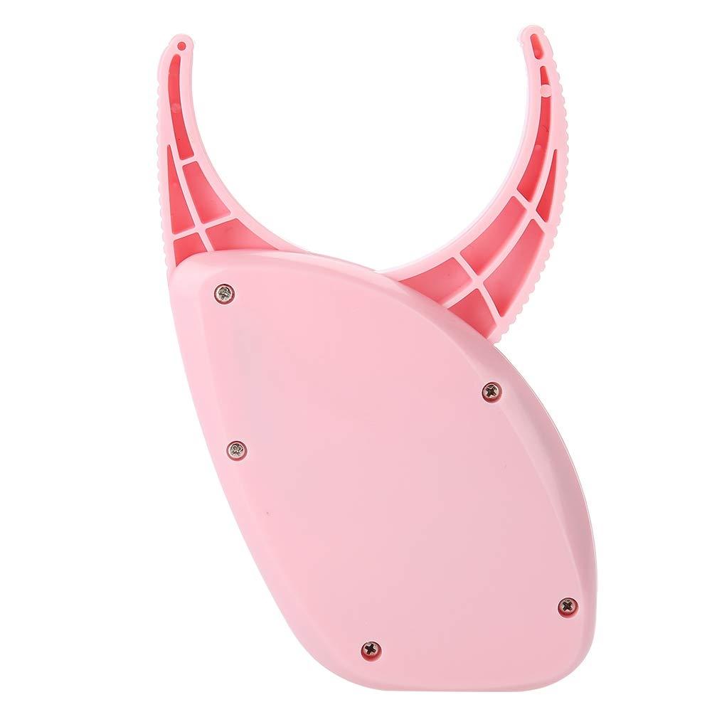 Alomejor Skinfold Calipers, Skinfold Body Fat Caliper, ABS Lightweight Pink for Measuring Fat Abdomen Thigh