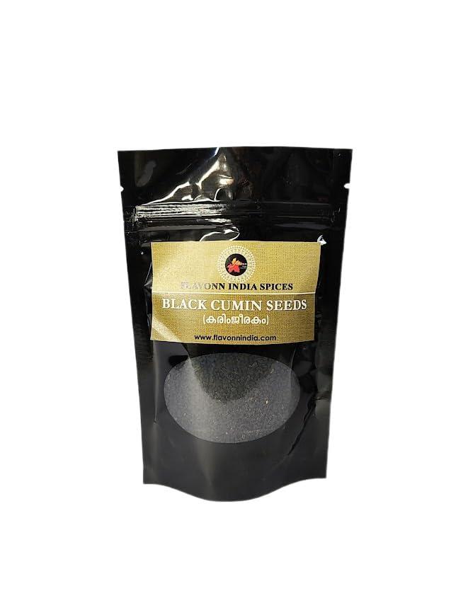 Generic Flavonn Karim Jeerakam Kalonji | BlackSeeds | KalaJeera | Kappu Jeerige | Black Cumin seeds |Nigella Seeds-100 gm