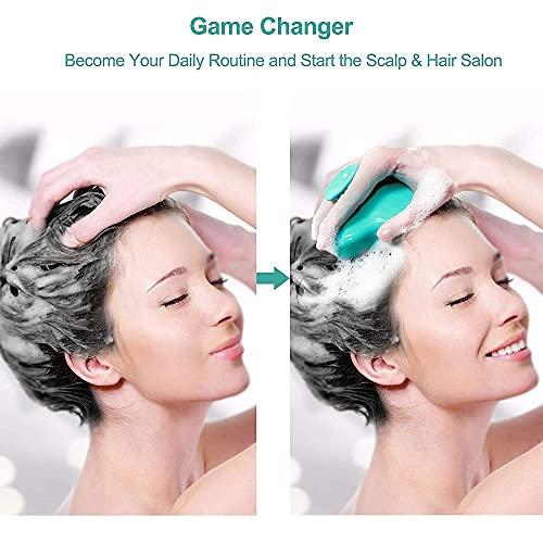 MOBDESK MOBDESK Hair Care Thermal Head Spa Cap & Hair Massager Treatment With Nourishing Heating Cap Hair Spa Steamer Hair Shampoo Brush Silicone|Massager For Hair Growth Head Massager Steamer - 4764