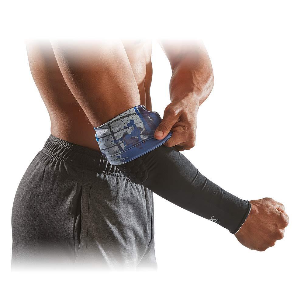 Mcdavid McDavid HEX Shooter Arm Sleeve Reversible Print - Black/Brick GRAF