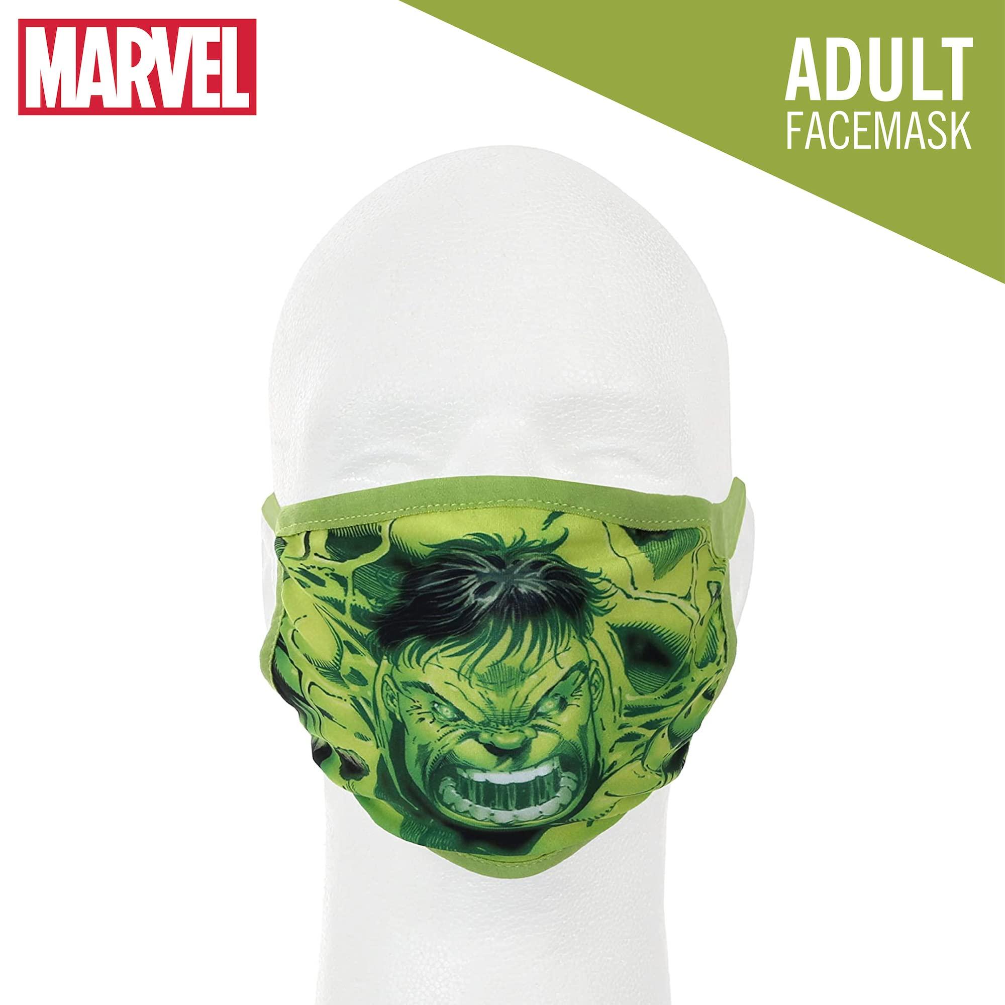 Marvel Marvels Hulk Gathered Face Cover Adult