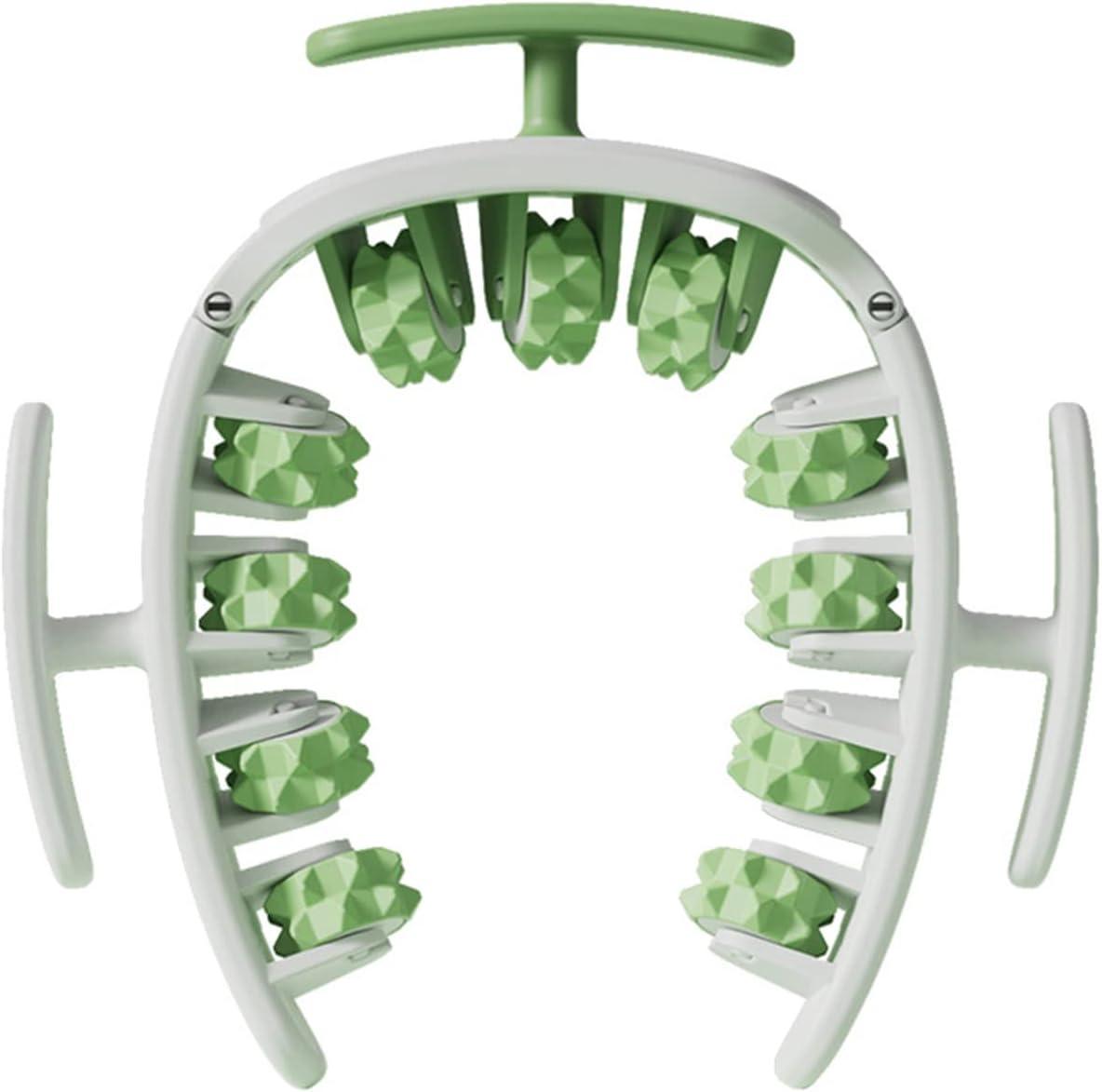 swabs Swabs Leg Roller | Portable Leg Rollers for Muscles,Muscle Roller Stick Trigger Point Muscle Roller 11 Wheels Ease Muscle Stiffness & Soreness for Wrist Hand Calf Foot