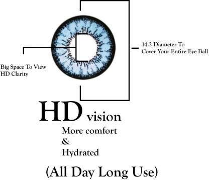 SOFT EYE Soft Eye 4 Pair Monthly Colored Blue Hazel Green Grey Contact Lenses for Eye Men and Women 1 Lens Storage Box