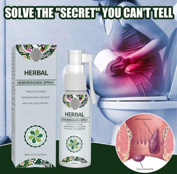 SEINON\'S SEINON\'S Hemorrhoids Spray for Men Women Piles Care Spray Herbal Oil Spray for Painful Piles Pack of 2 (2x100 Ml)