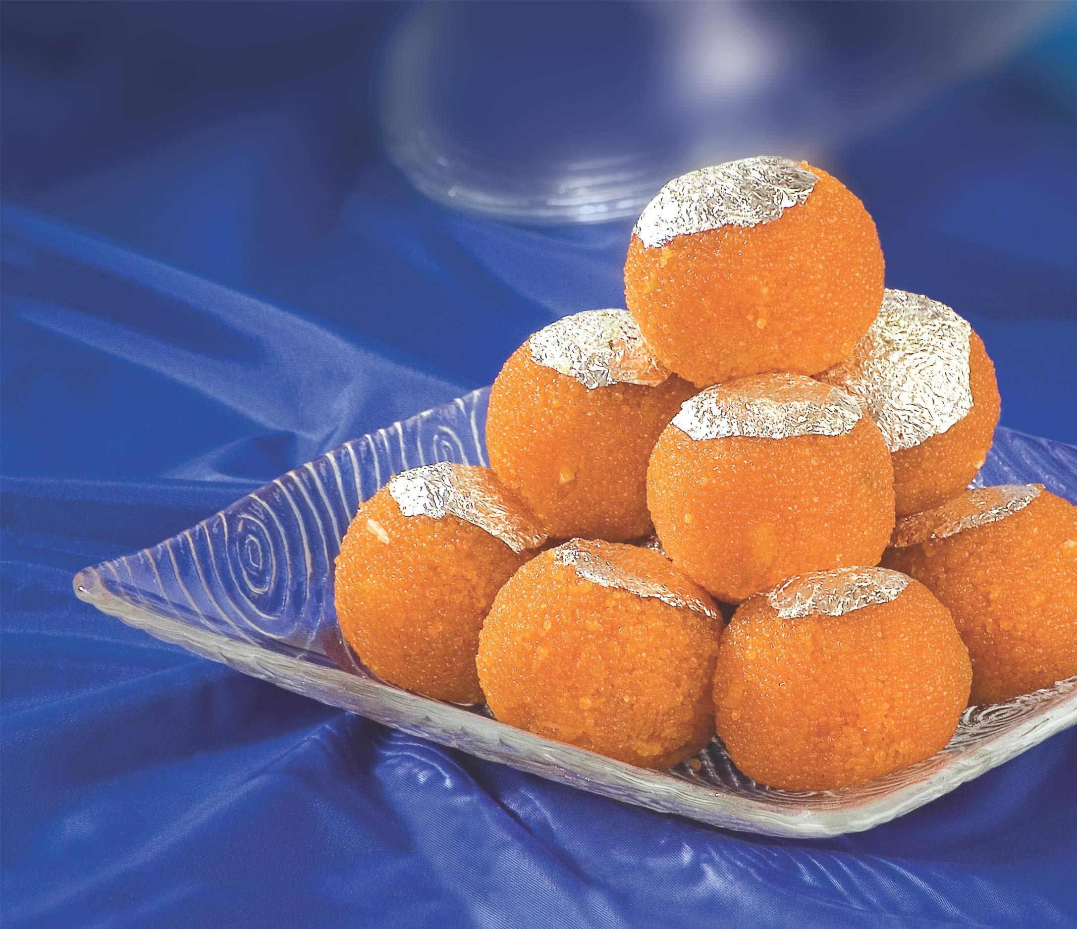 Haldiram's Nagpur Haldiram\'s Motichoor Laddu 1kg (500 gm x Pack of 2)