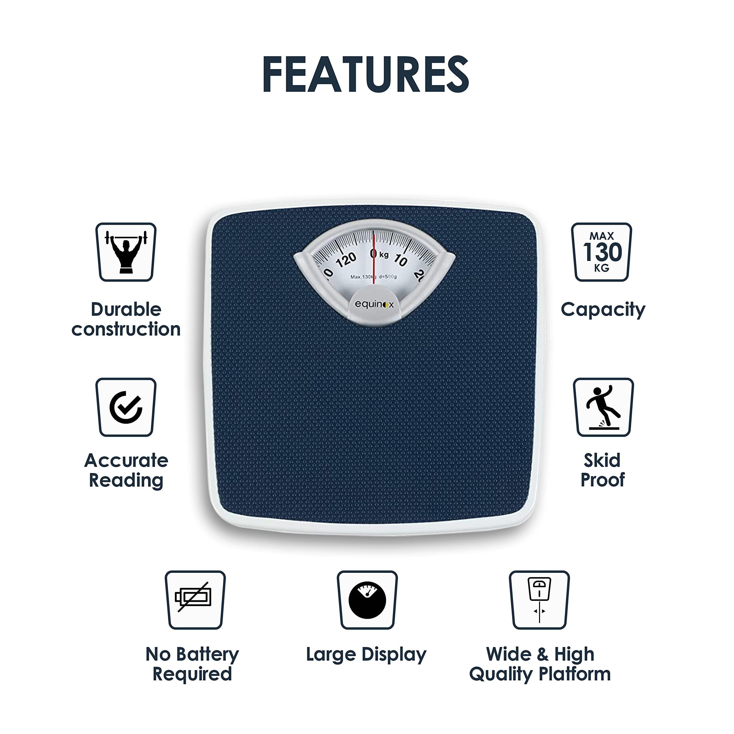 Equinox Equinox Personal Weighing Scale-Mechanical EQ-BR-9201