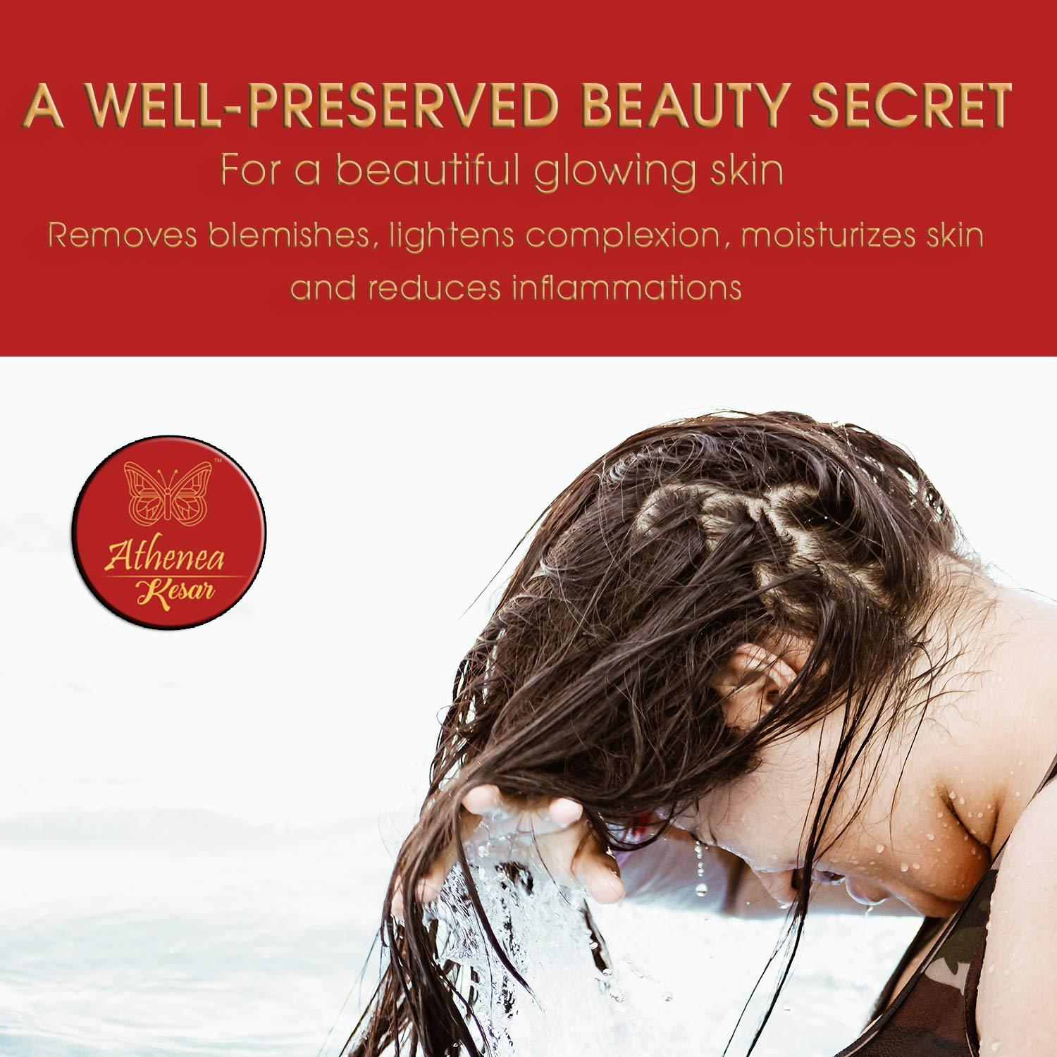 Athenea Athenea Kesar - Pure Saffron Threads from Afghanistan | A++ Grade | No Added Preservatives | Intense Aroma and Flavour | 1gm