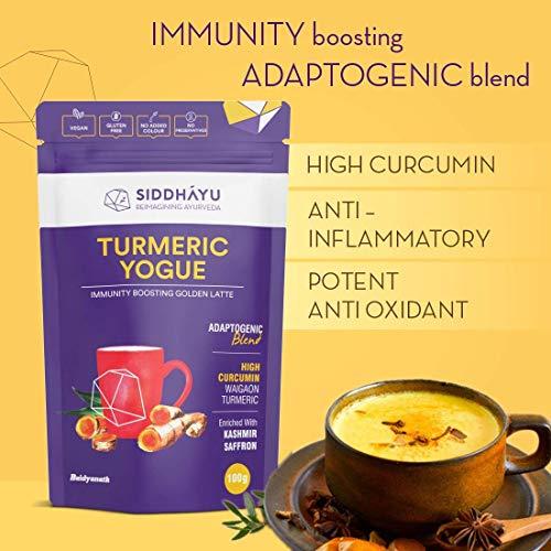 SIDDHAYU Siddhayu Immunity Booster Combo Pack (From the house of Baidyanath) |Chyawan Yogue 450 Gm, Turmeric Yogue 100 Gm