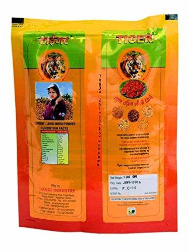 Longi Tiger Longi Mirch Powder - 100 GMS