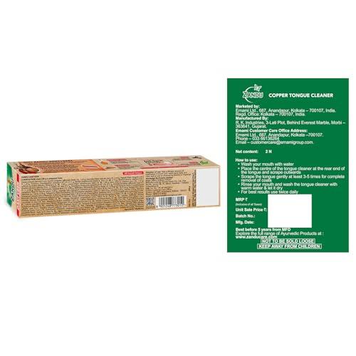Zandu Zandu Dant Veer 200 Gm + Copper tounge cleaner