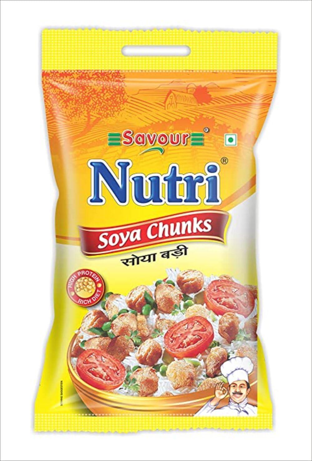 Savour Soya Granules 1kg Pack of 2