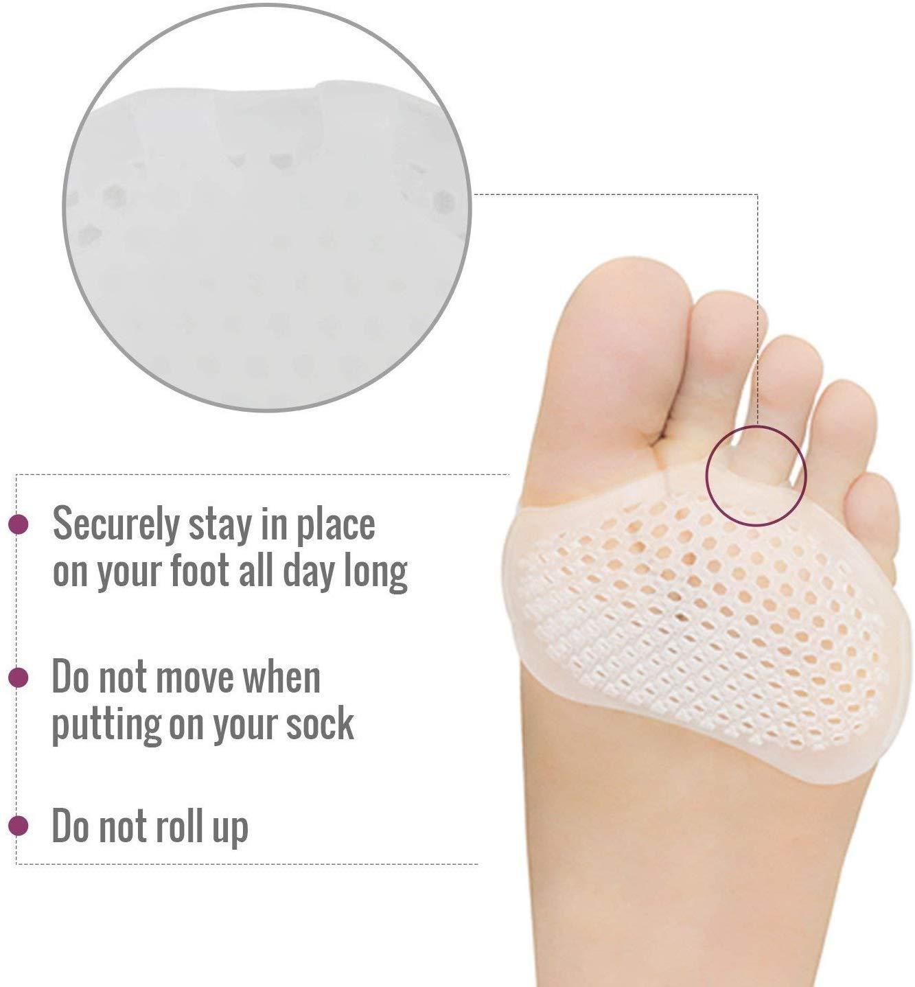 Thrivanta Thrivanta Silicone Foot Fingers Toe Protector Pads Socks Foot Toe Sleeve Protector Moisturizing Socks