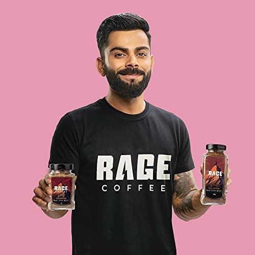 RAGE COFFEE Rage Coffee Combo - Flavoured Instant Coffee With Drinking Chocolate Powder Mix | Dark Chocolate Flavoured Coffee | Coffee, 50 gms & Chocolate Powder Mix, 100 gms | Made In India