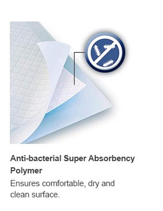 Generic Friends Classic Underpads, Large 60 X 90 cm, Super Absorbent Polymer & Soft Surface, (Pack of 8 X 10) 80s Value Pack Sold by MS Traders