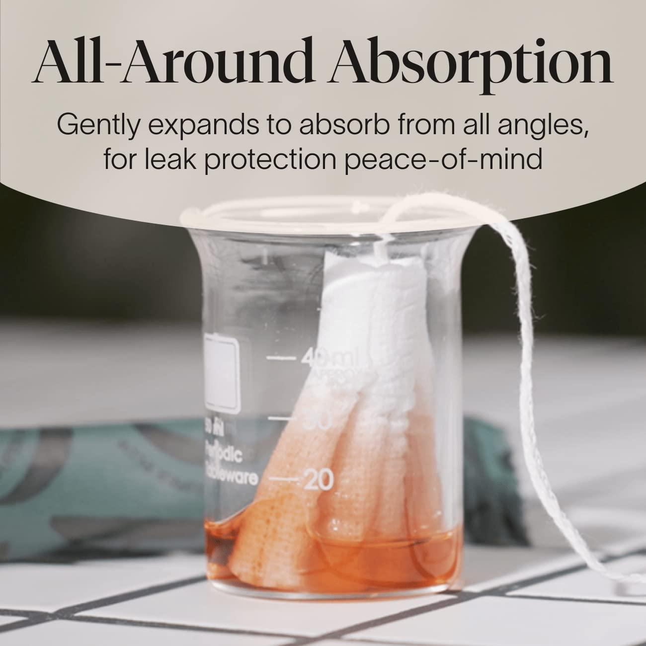 Cora Cora Organic Cotton Tampons with Compact Applicator; Variety Pack - Light/Regular (36 Count)