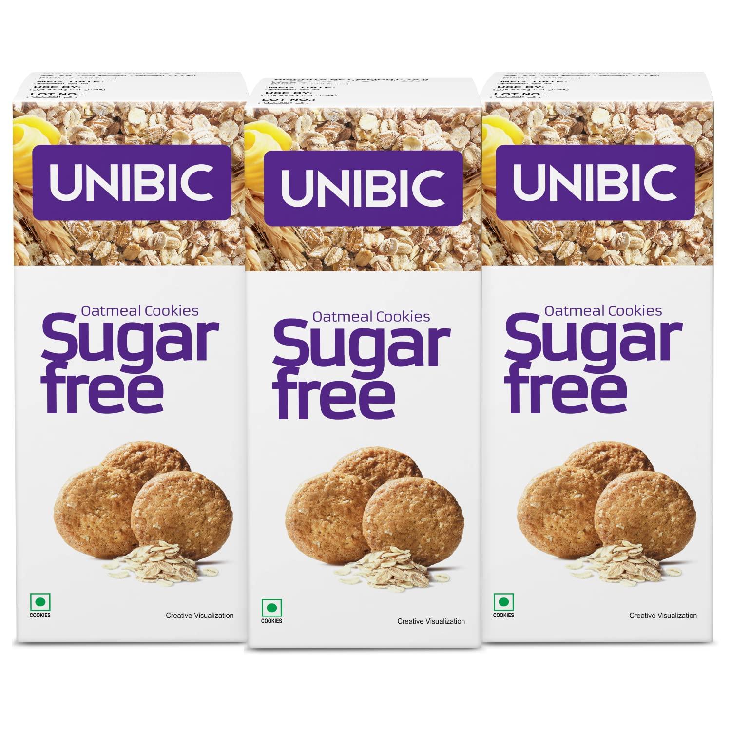 UNIBIC Foods Unibic Foods : Sugar Free Oatmeal, 75G (Pack Of 3)
