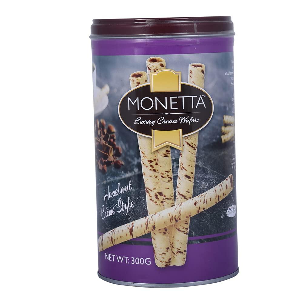 MONETTA Monetta Hazelnut Wafer Sticks 300 gm
