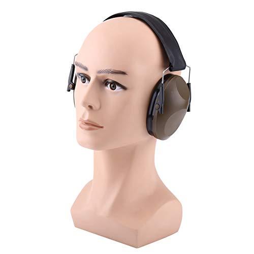 CURLIN Ear Muffs, Soundproof Ear Defenders Noise Reduction for Working(Green)