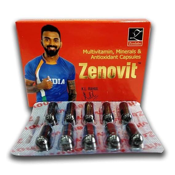 Vm Retails Zenovit Multivitamin,Mineral & Antioxidant Soft Gelatin Capsule (PACK OF 5)
