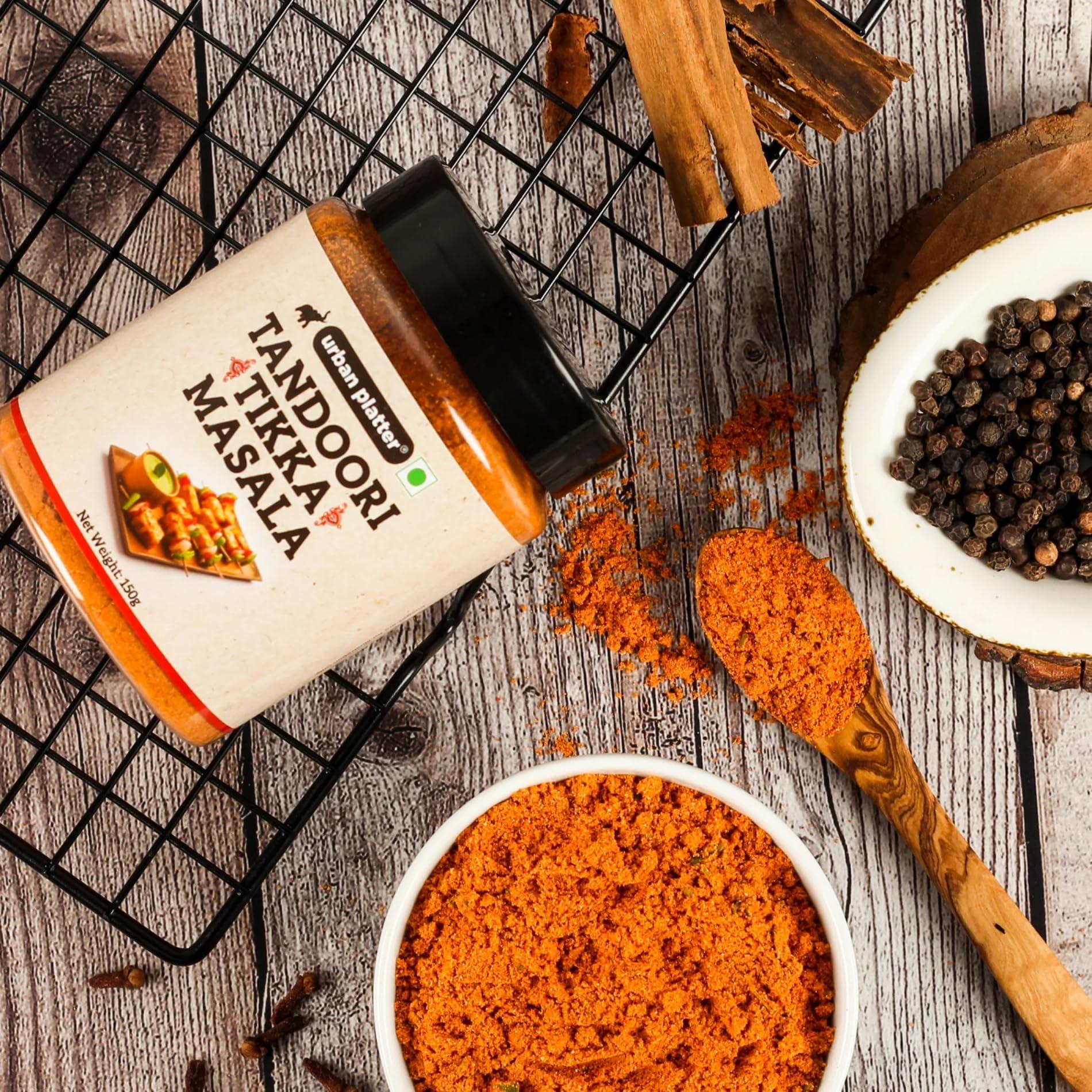 urban platter urban platter Tandoori Tikka Masala Powder, 150G [Masala | Flavourful Blend Of Spices | Sprinkle Or Add To Your Appetizers, Gravies, Veggies, Fries]