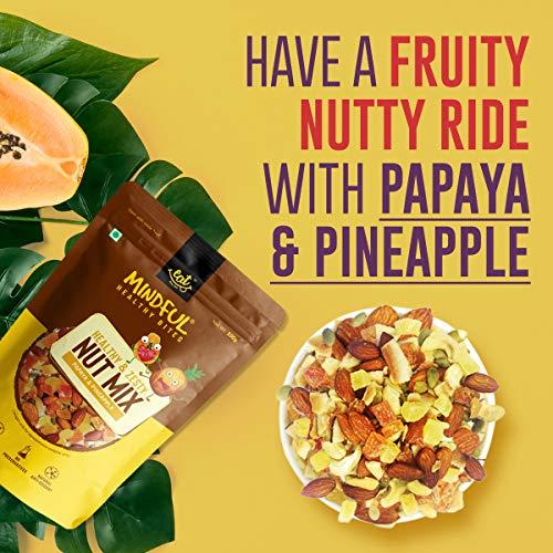 EAT Anytime Eat Anytime Mindful Healthy Trail Mix Combo of Papaya & Pineaple, Fig & Raisin | No Added Sugar & No Preseervatives | Antioxident | Healthy Sanck For Breakfast & Dieat - 200gm(Combo of 2)